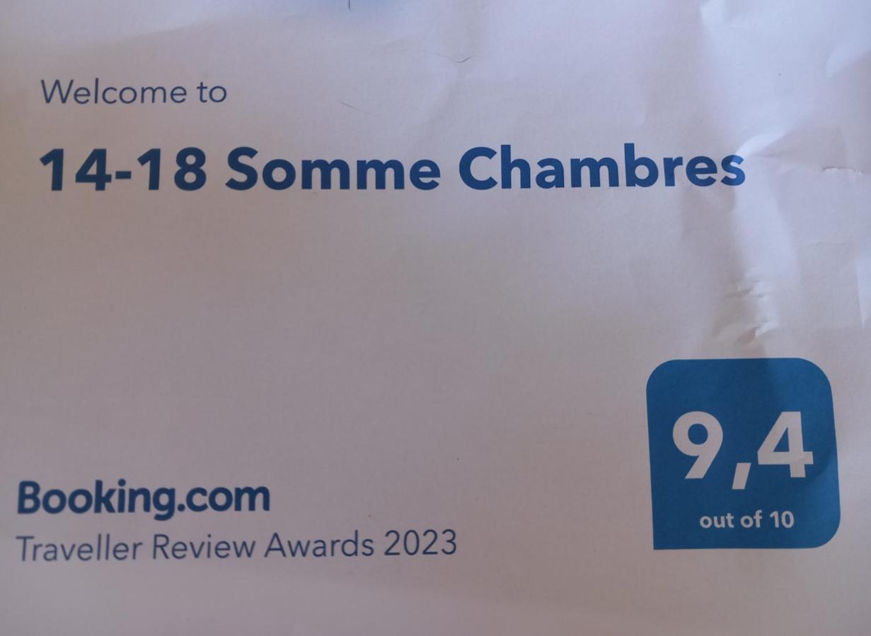 14-18 Somme Chambres Beaucourt-sur-l'Ancre Exterior foto